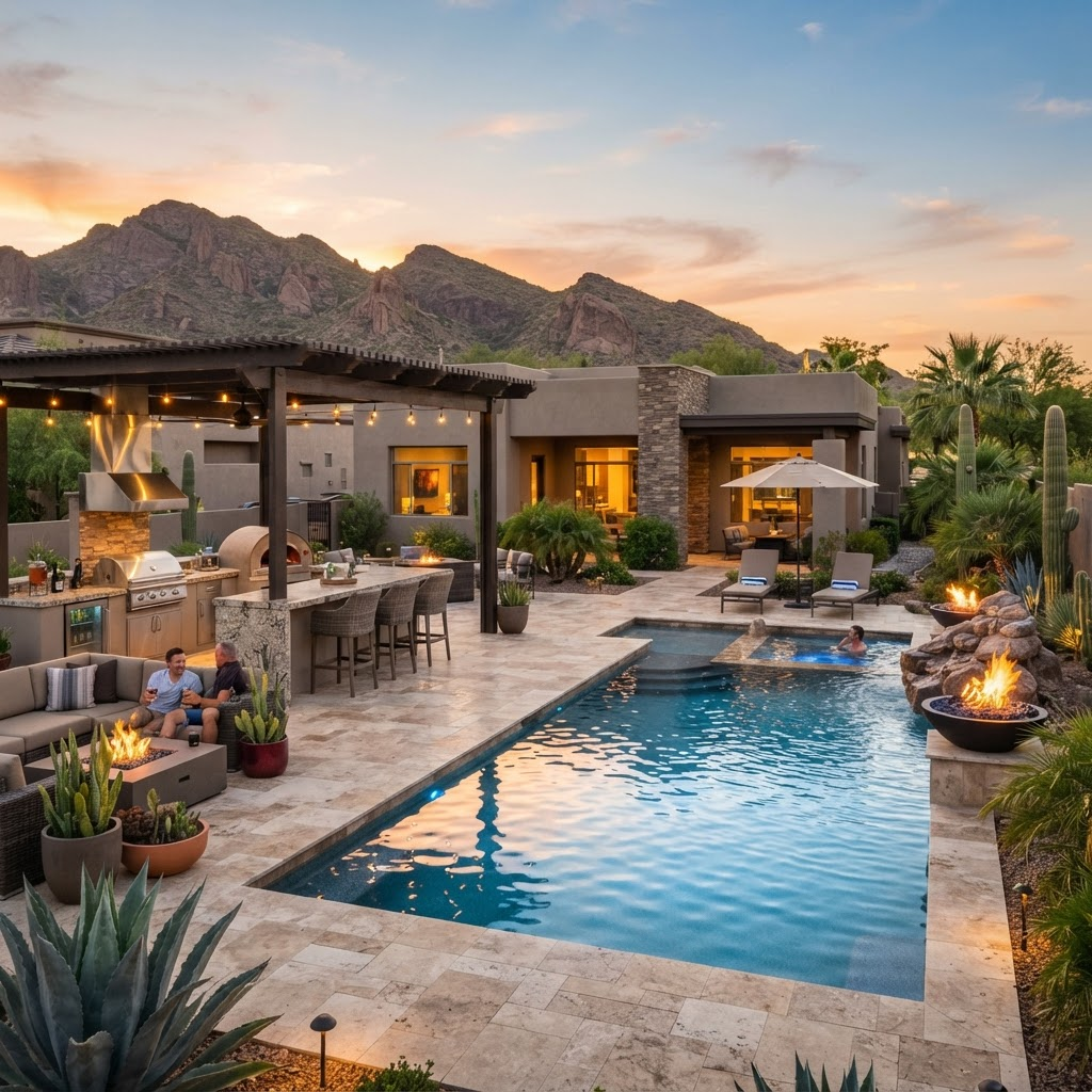 Full Backyard Remodel in Chandler, Arizona