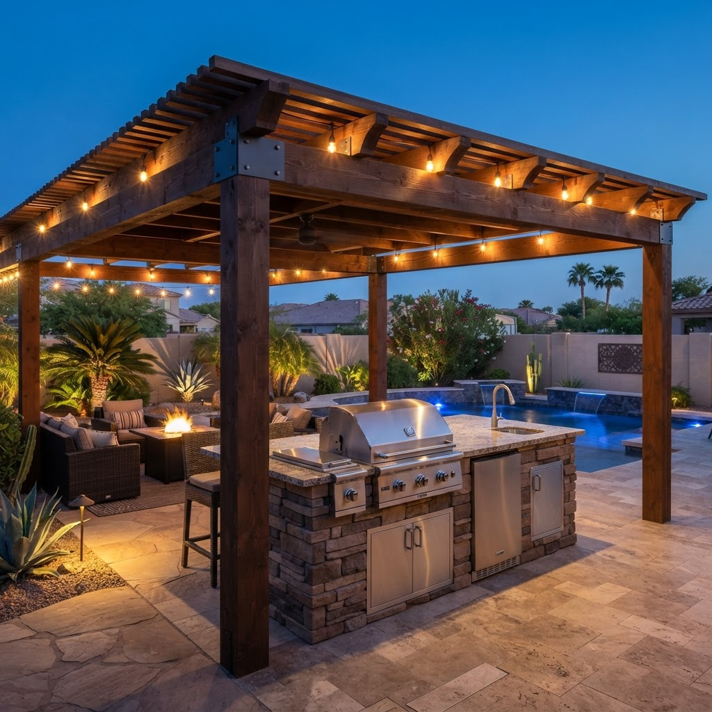Outdoor Kitchens detail